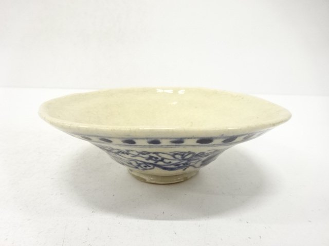 安南手　茶碗(保護箱付)